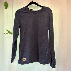 Tracksmith Women’s Harrier Long Sleeve in Navy